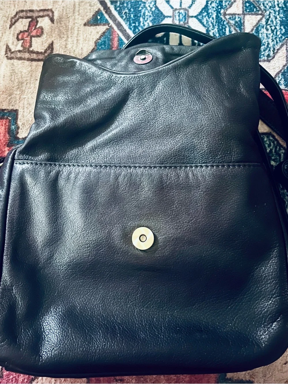 HOBO Genuine Leather bag- REVERE IN black